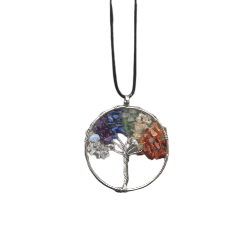 Picture of Tree of Life Chakra Necklace 